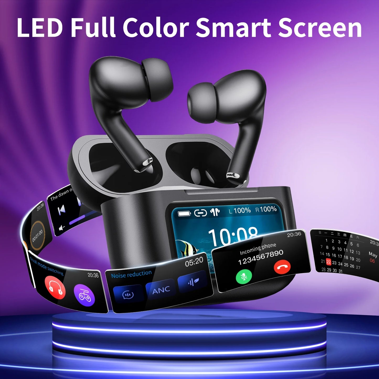 VEAT00L A9 ANC+ENC Earbuds