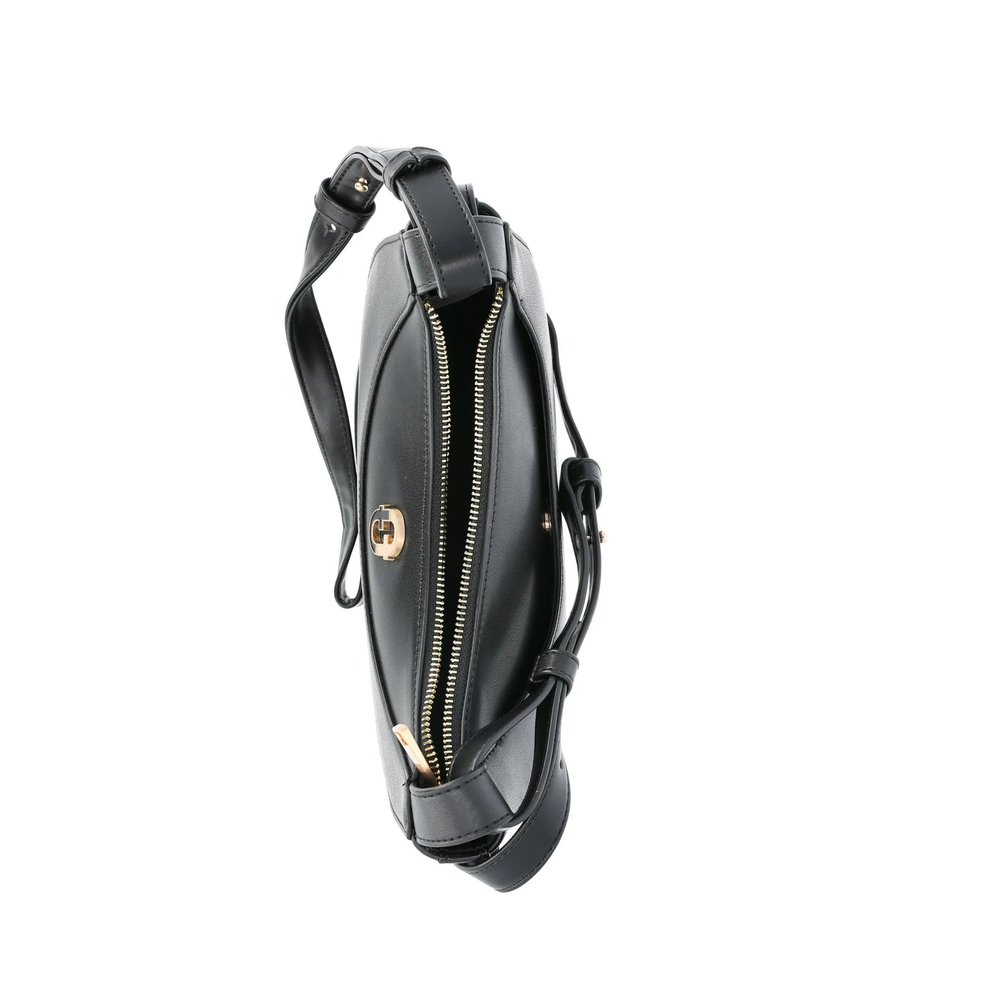 Time and Tru Women's Olivia Crossbody, Black