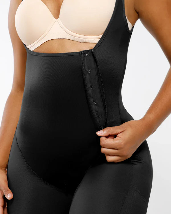 SilkSculpt Open Bust Full Bodysuit