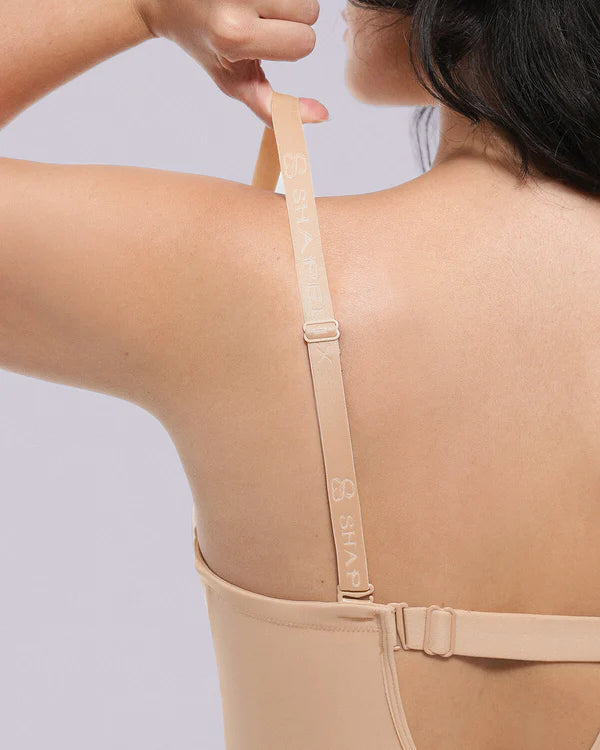 AirSlim Strapless Mid Thigh Bodysuit