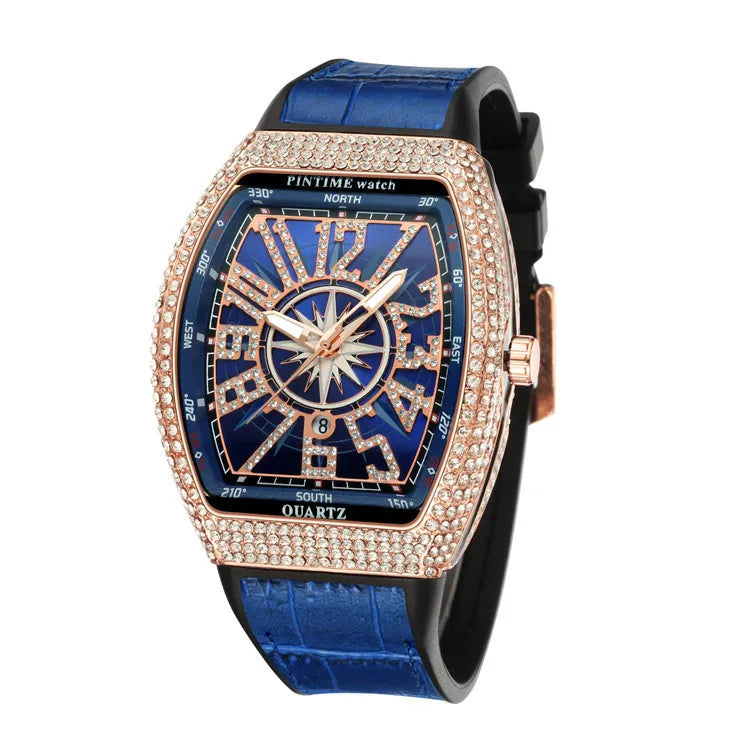 Luxury Military Watch for Men Women Chronograph Man Quartz Sports Watches Male Tonneau Shaped Clock Hombre Relogio Masculino