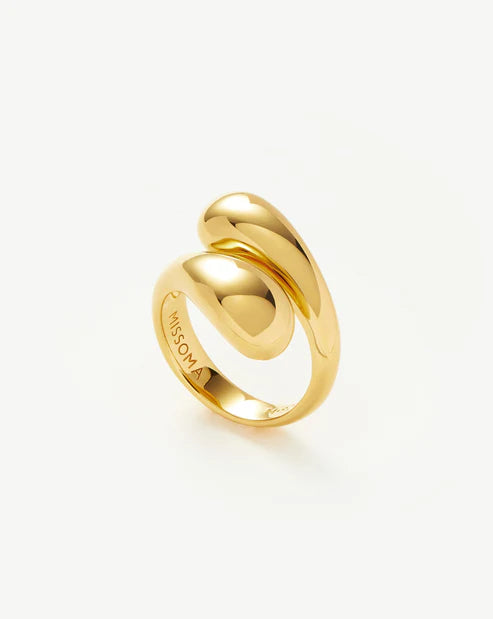 Savi Sculptural Crossover Ring