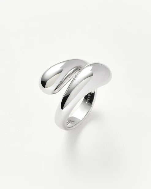 Savi Sculptural Crossover Ring