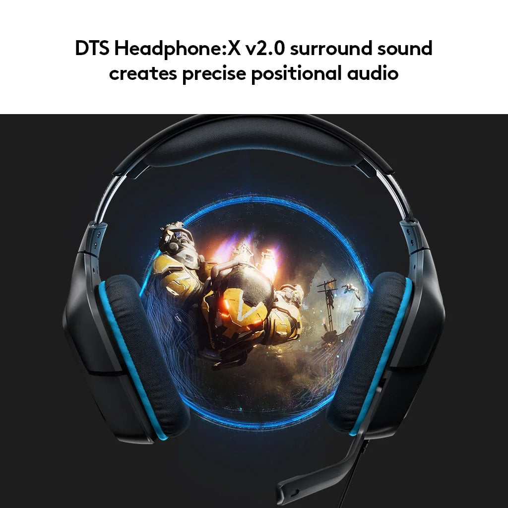 Ecomoment Gaming Headset – Multi-Platform Wired RGB Gaming Headphones