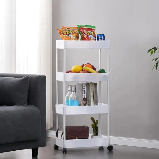 4 Layer Smart Cart Trolley
