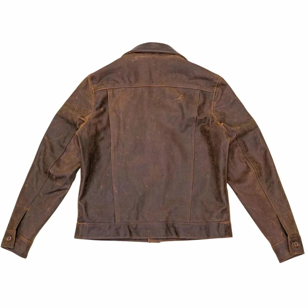 Charles Brown Cowboy Leather Jacket