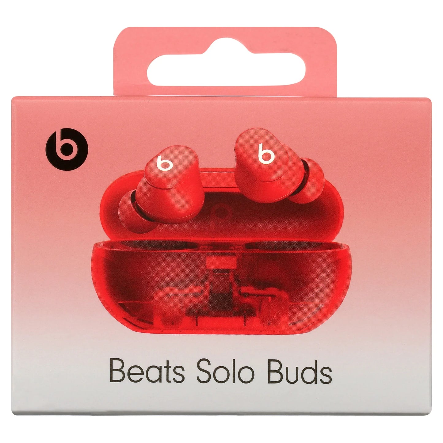 Beats by Dr. Dre Solo Buds Bluetooth In-Ear Earbuds – Transparent Red