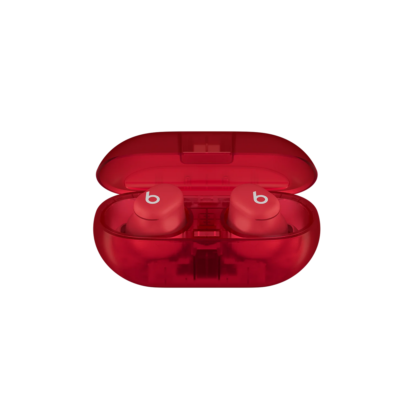 Beats by Dr. Dre Solo Buds Bluetooth In-Ear Earbuds – Transparent Red