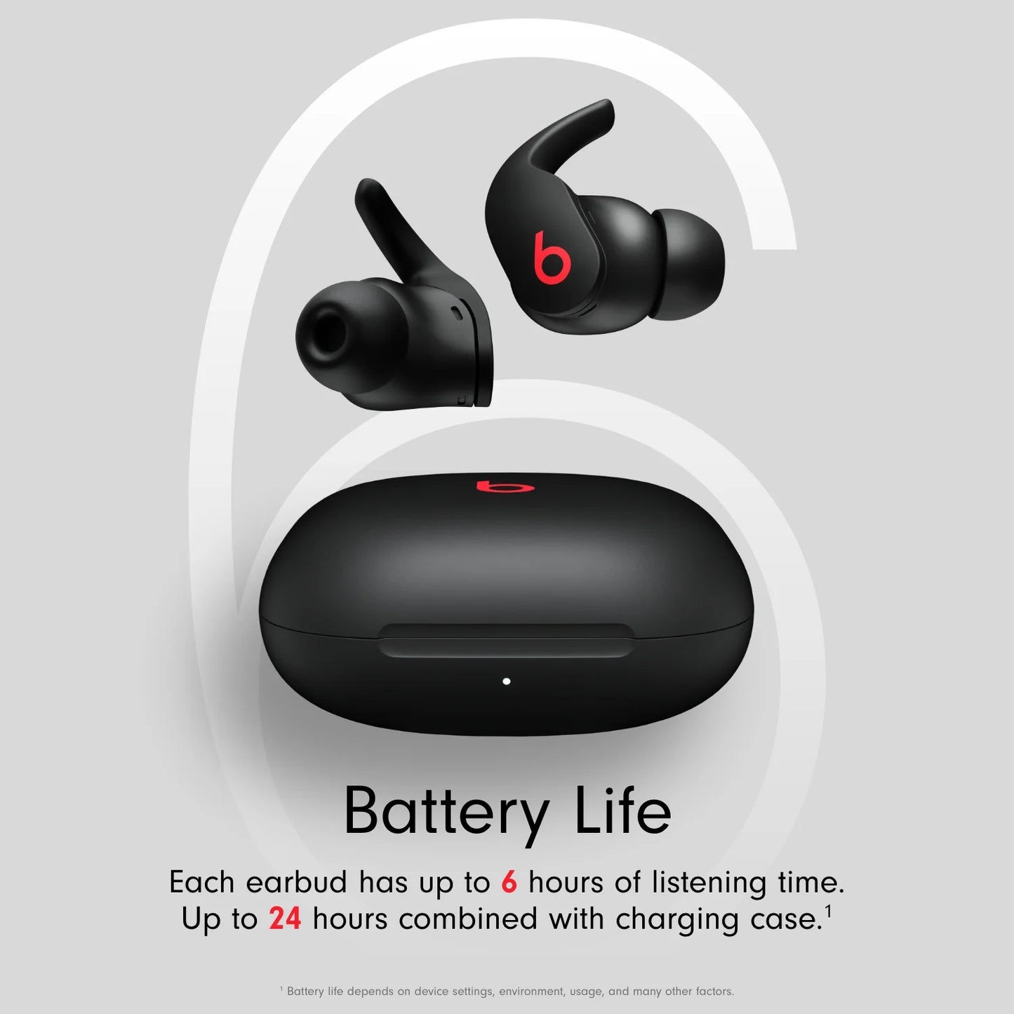 Beats Fit Pro – Noise Cancelling Wireless Earbuds – Black