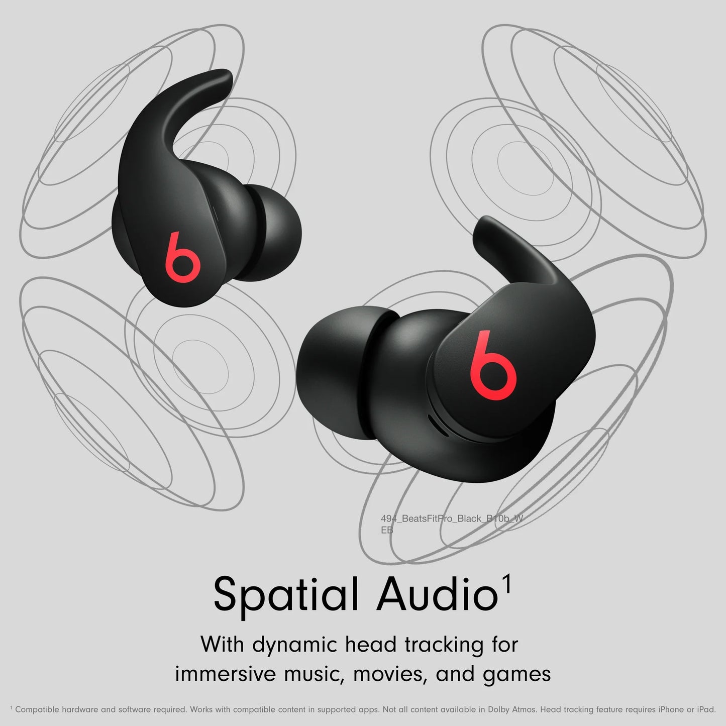 Beats Fit Pro – Noise Cancelling Wireless Earbuds – Black