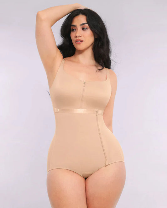 AirSlim Built-in Tummy Control Cincher Brief Bodysuit