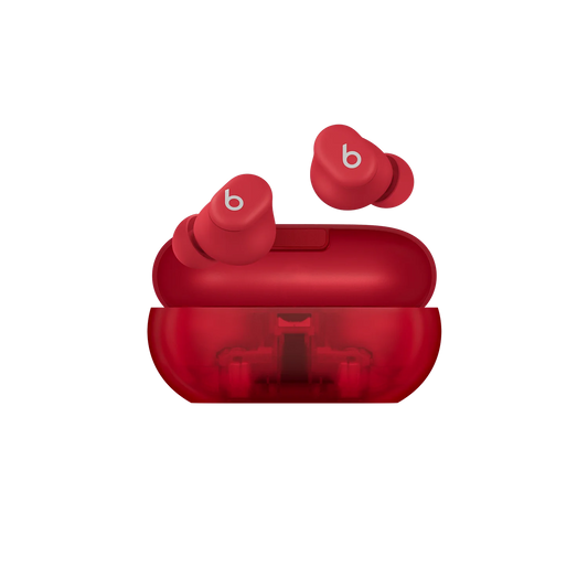 Beats by Dr. Dre Solo Buds Bluetooth In-Ear Earbuds – Transparent Red