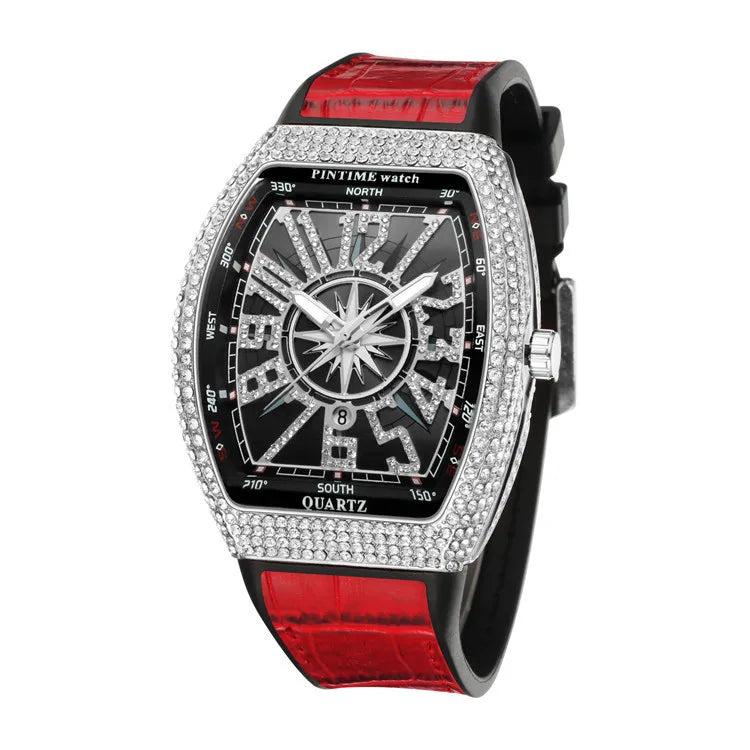 Luxury Military Watch for Men Women Chronograph Man Quartz Sports Watches Male Tonneau Shaped Clock Hombre Relogio Masculino
