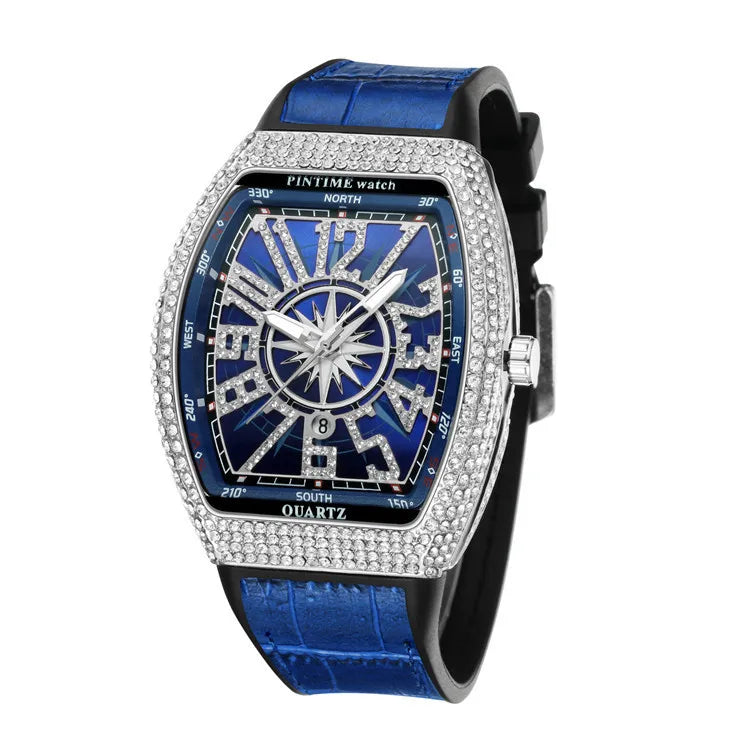 Luxury Military Watch for Men Women Chronograph Man Quartz Sports Watches Male Tonneau Shaped Clock Hombre Relogio Masculino