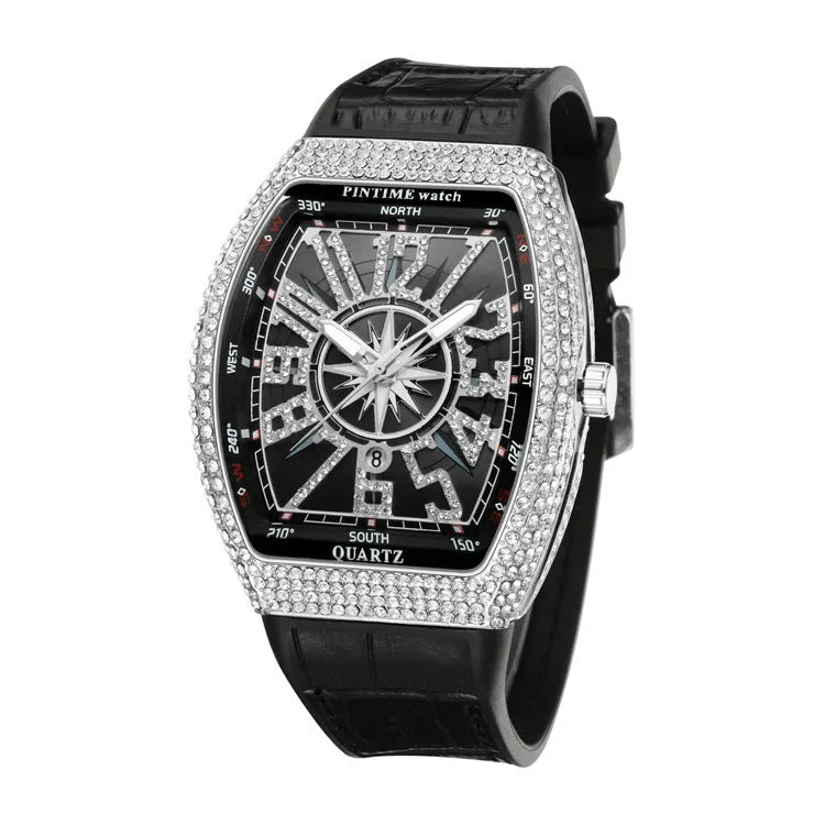 Luxury Military Watch for Men Women Chronograph Man Quartz Sports Watches Male Tonneau Shaped Clock Hombre Relogio Masculino