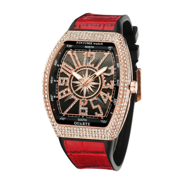 Luxury Military Watch for Men Women Chronograph Man Quartz Sports Watches Male Tonneau Shaped Clock Hombre Relogio Masculino