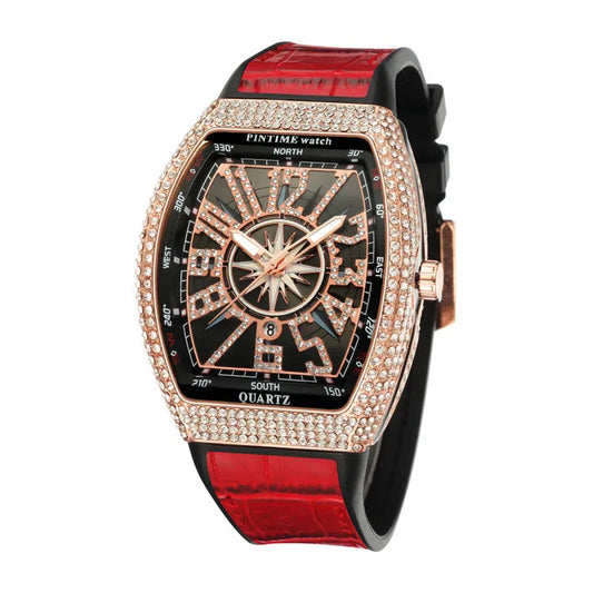 Luxury Military Watch for Men Women Chronograph Man Quartz Sports Watches Male Tonneau Shaped Clock Hombre Relogio Masculino