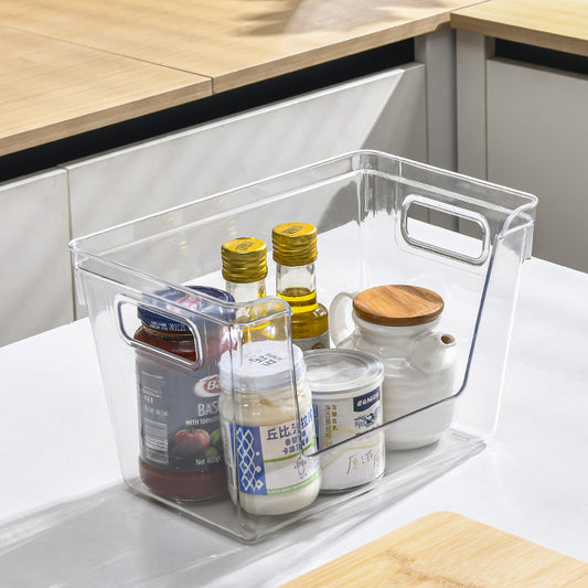 Household Desktop Storage Box – Kitchen Table Seasoning & Multifunctional Storage