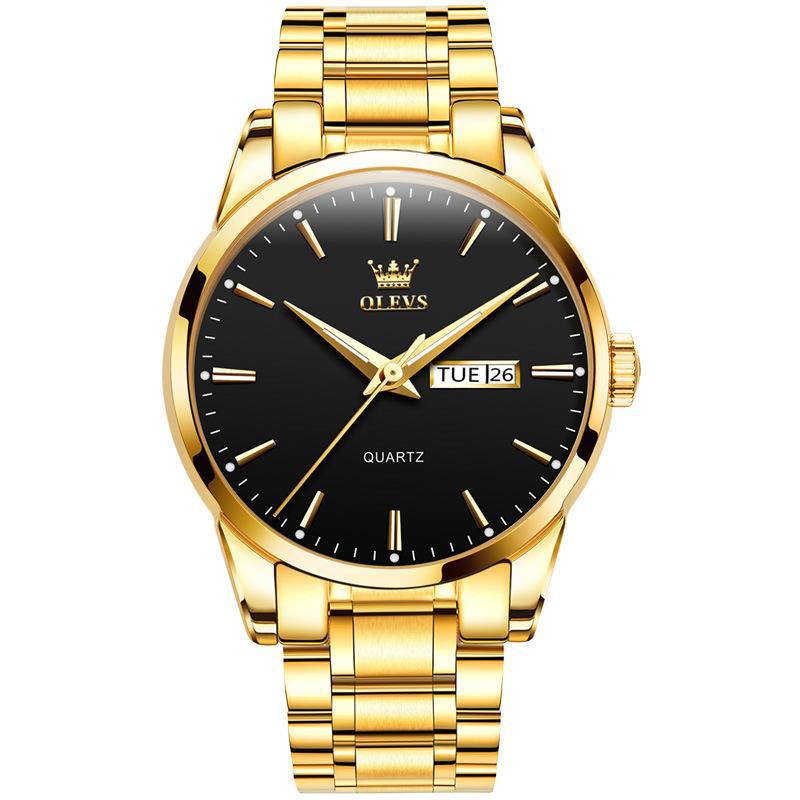 Quartz Watch Multi-functional Waterproof Luminous Men's Watch Men's Watch