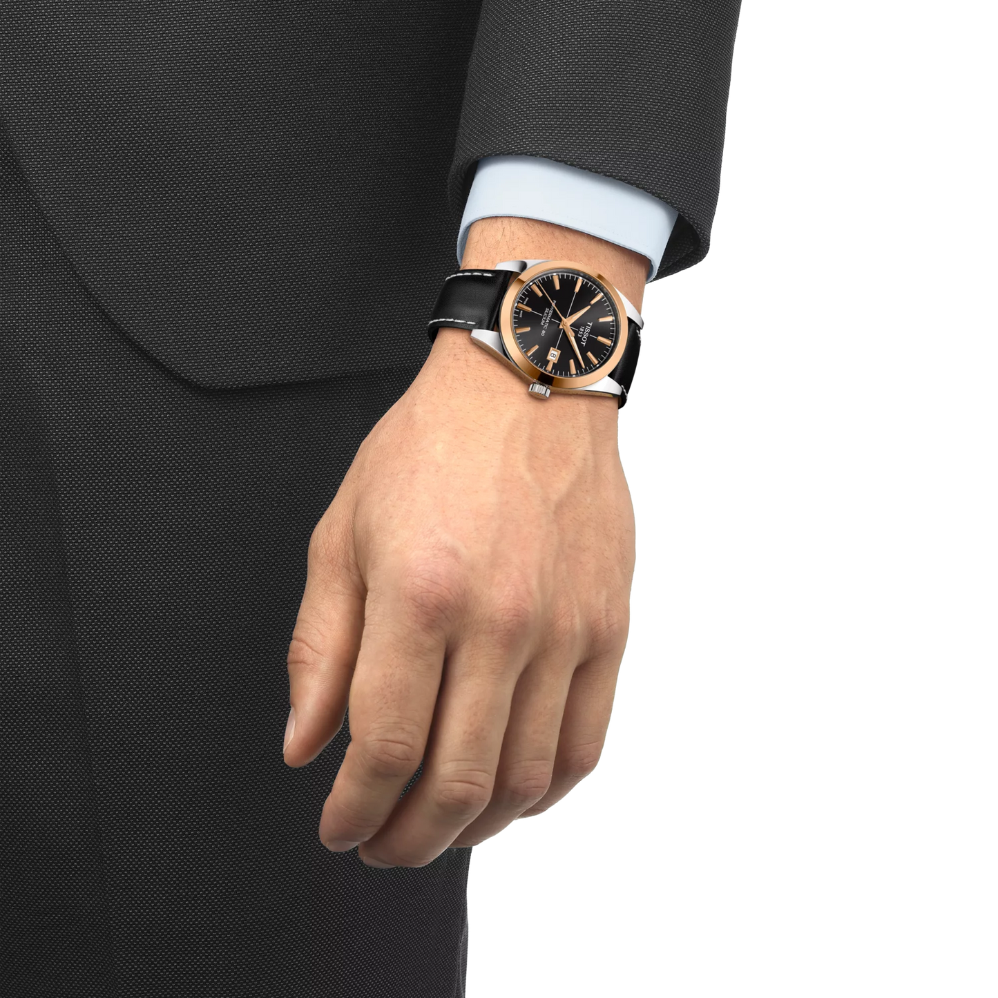 Tissot Gentleman Gold bezel 40mm