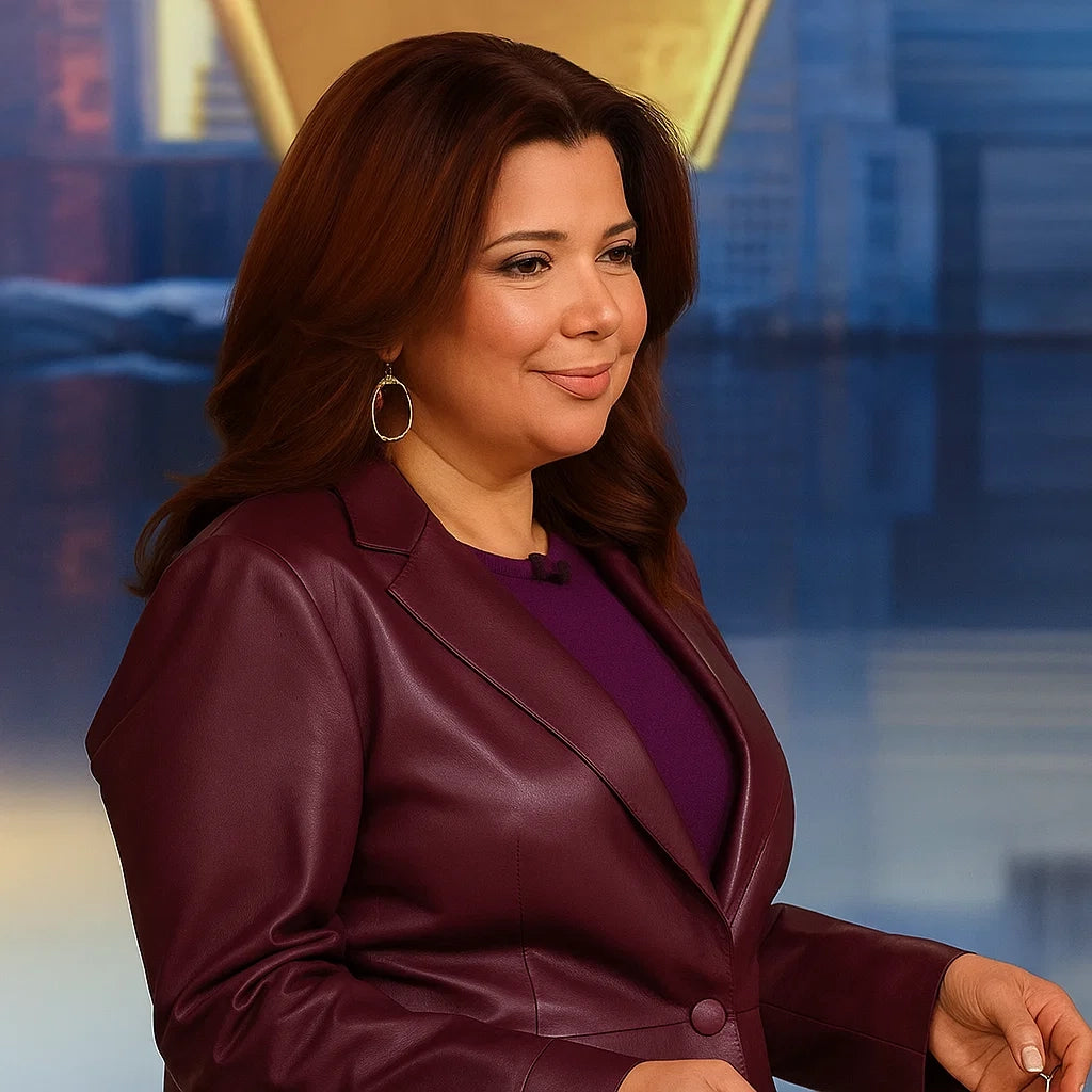 The View 2025 Ana Navarro Burgundy Blazer