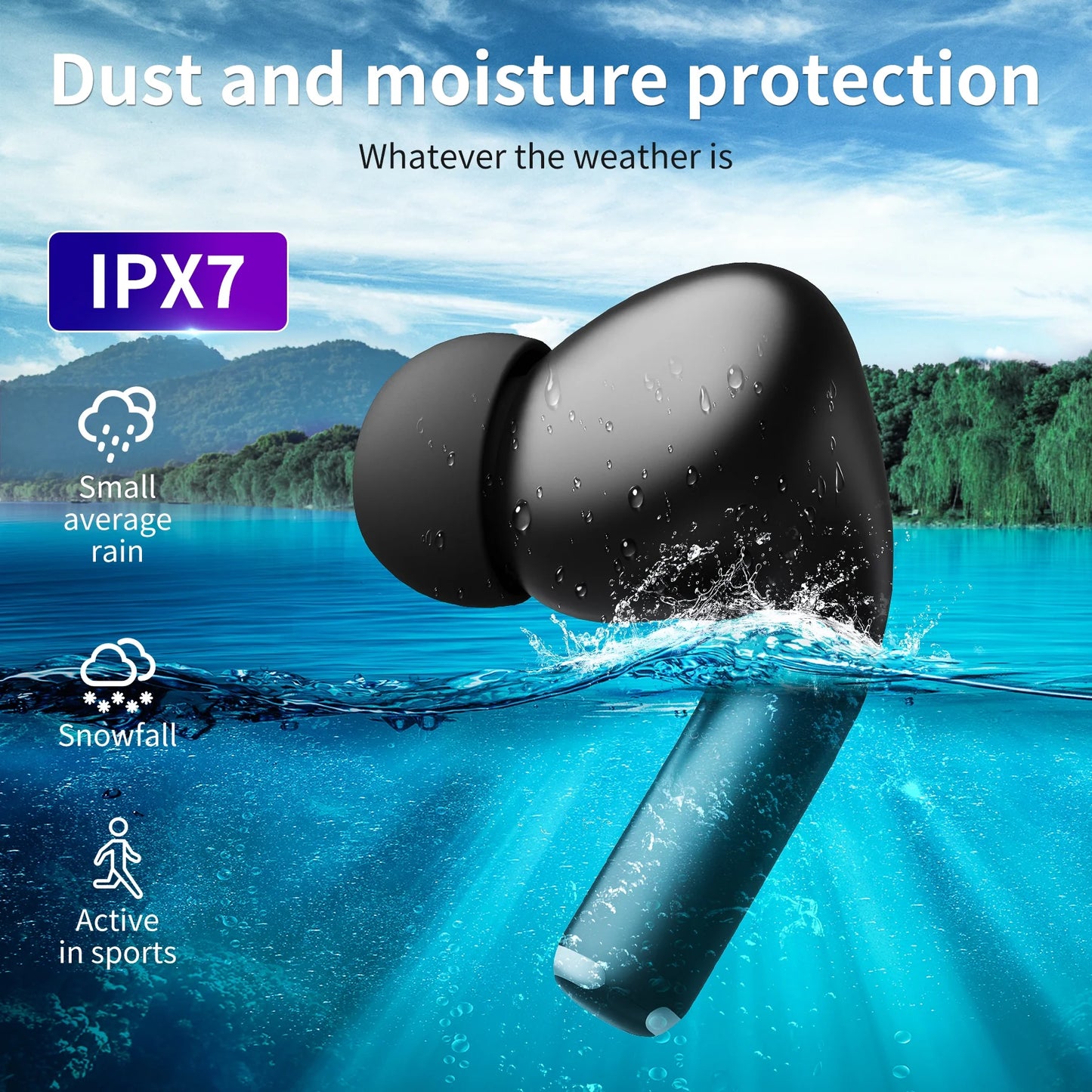 VEAT00L A9 ANC+ENC Earbuds