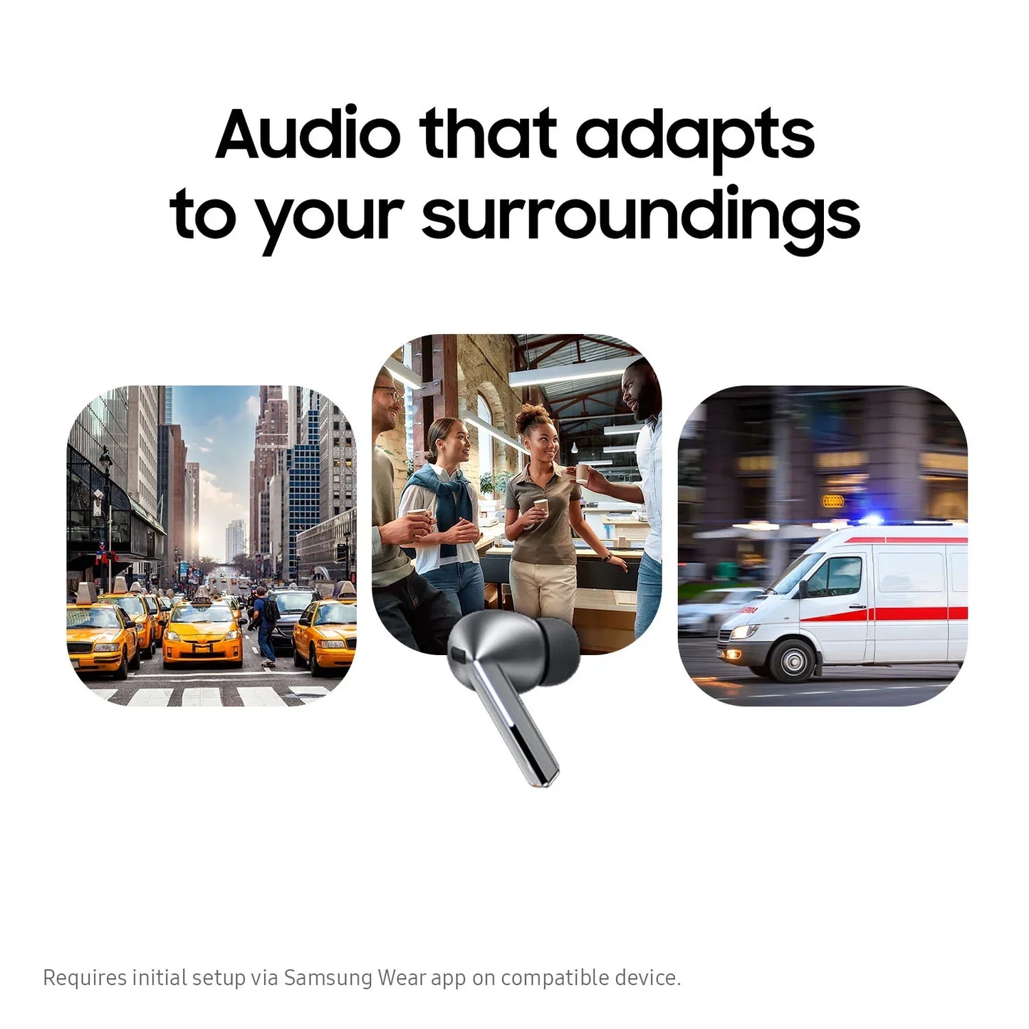 New White Samsung Galaxy Buds3 Pro
