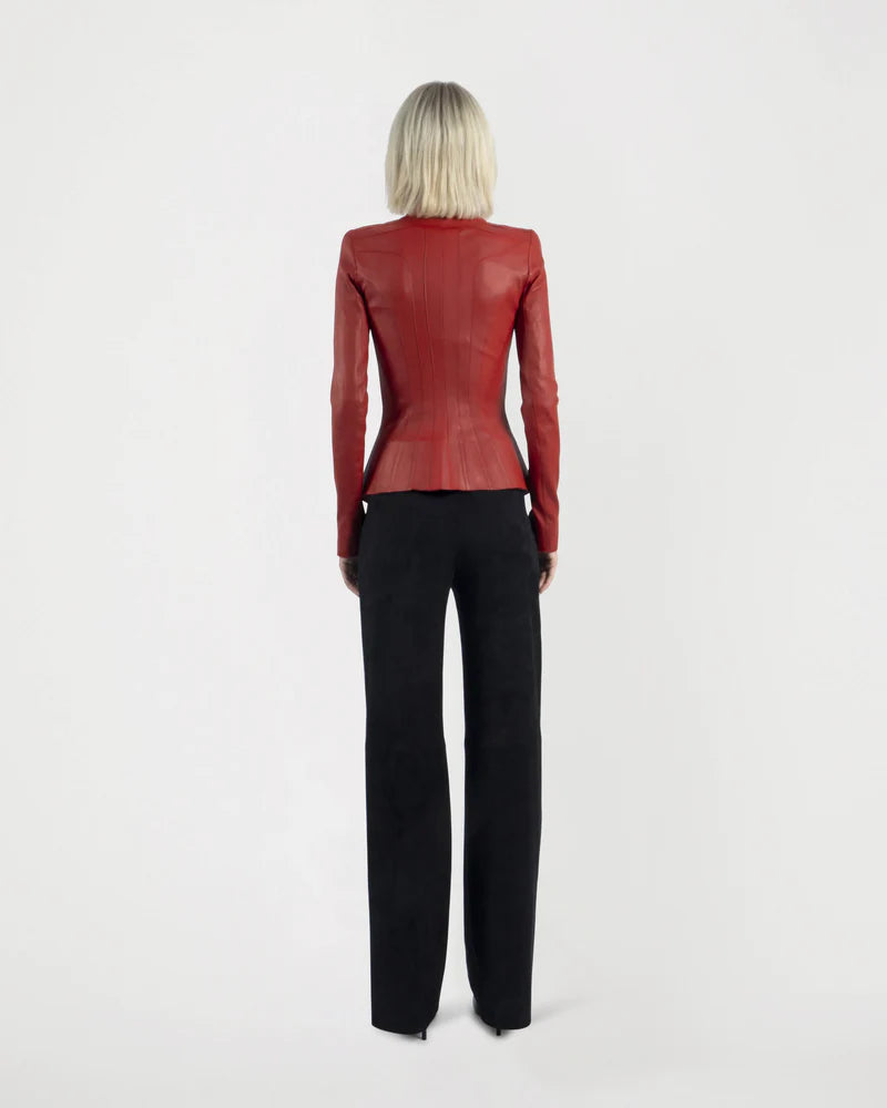 ARLETTY Basque Leather Jacket