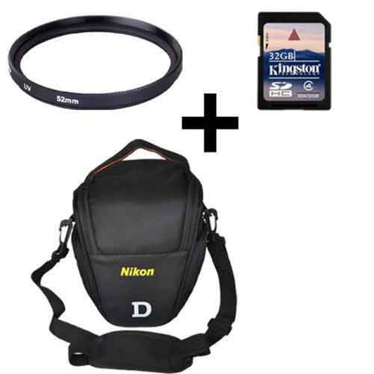 Camera Accessories Deal Bag+Filter+Memory Card