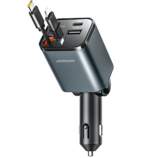 Joyroom Jr-CCL05 50W 4-in-1 Retractable Car Charger