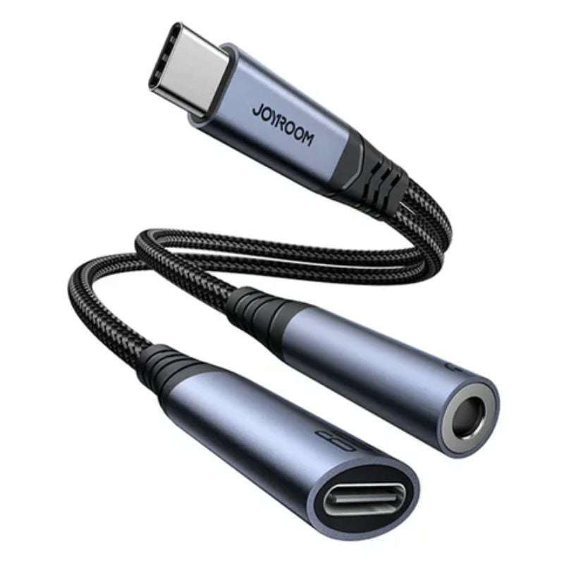 Joyroom 2-in-1 Audio Adapter (Type-C to 3.5mm+Type-C)