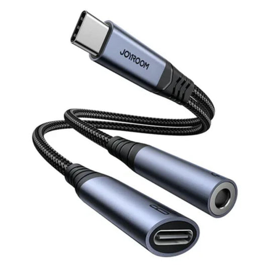 Joyroom 2-in-1 Audio Adapter (Type-C to 3.5mm+Type-C)