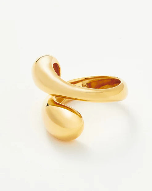 Savi Sculptural Crossover Ring
