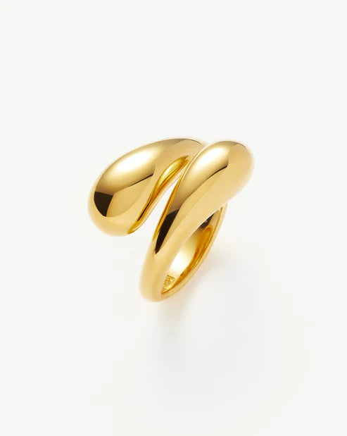 Savi Sculptural Crossover Ring