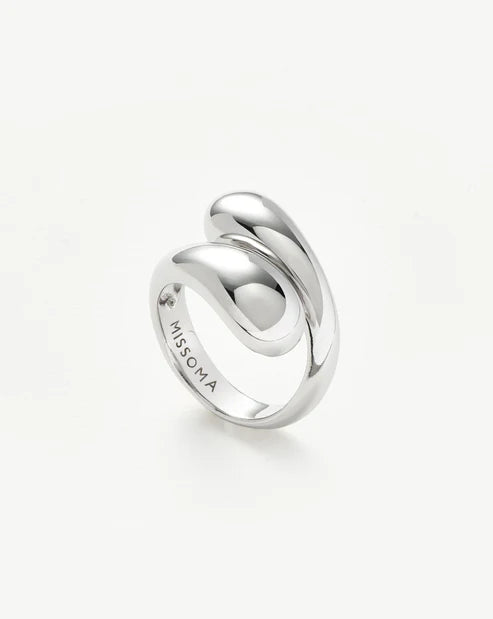 Savi Sculptural Crossover Ring